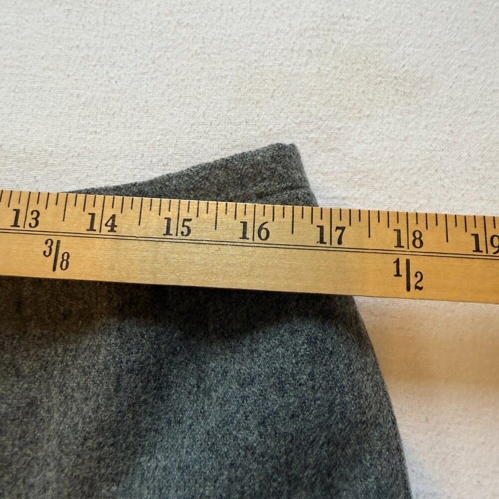 Vintage 100%‎ Pure Wool Country Suburbans Grey Dress Pants Size 16 - Picture 11 of 14